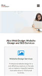 Mobile Screenshot of alcowebdesign.com